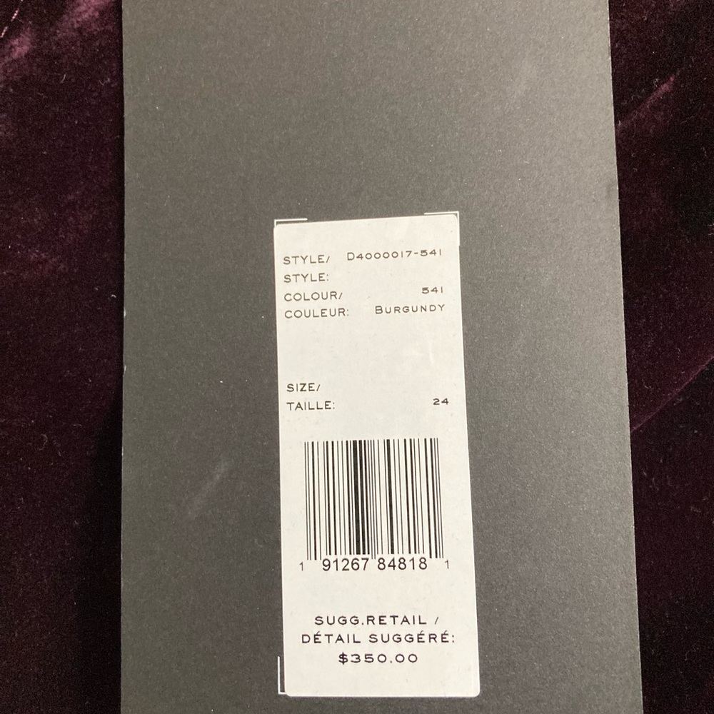Marc Jacobs velvet pants - Picture 4 of 4